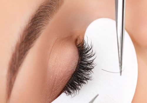 Where does the hair come from for eyelash extensions?
